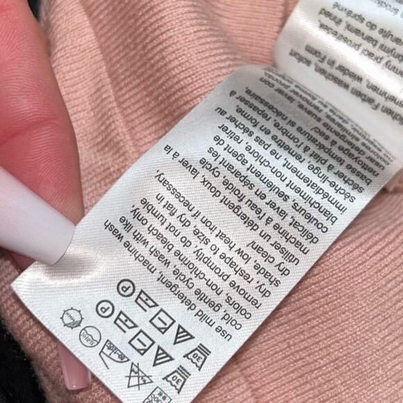 Calvin Klein Performance Woman's Pink sweater Top w/ Logo SZ LG lightweight - Picture 6 of 8